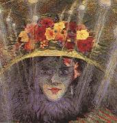 Umberto Boccioni Modern Idol (mk19) oil